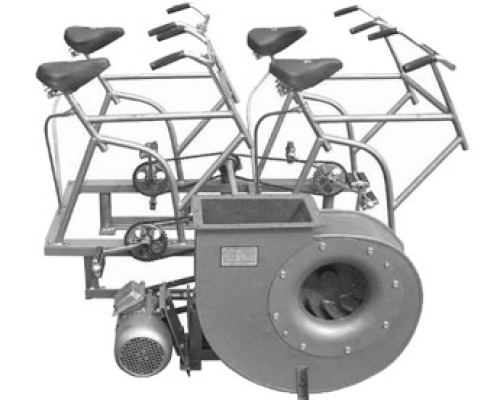 電動腳踏（手搖）兩用人防風機