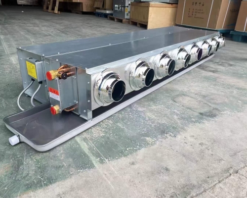 射流風(fēng)機(jī)盤(pán)管帶回風(fēng)箱